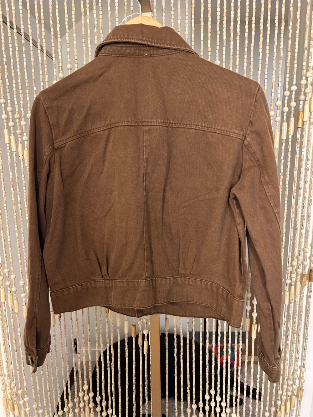 Free People Slouchy Eisenhower Denim Jacket Size XS - Picture 5 of 6